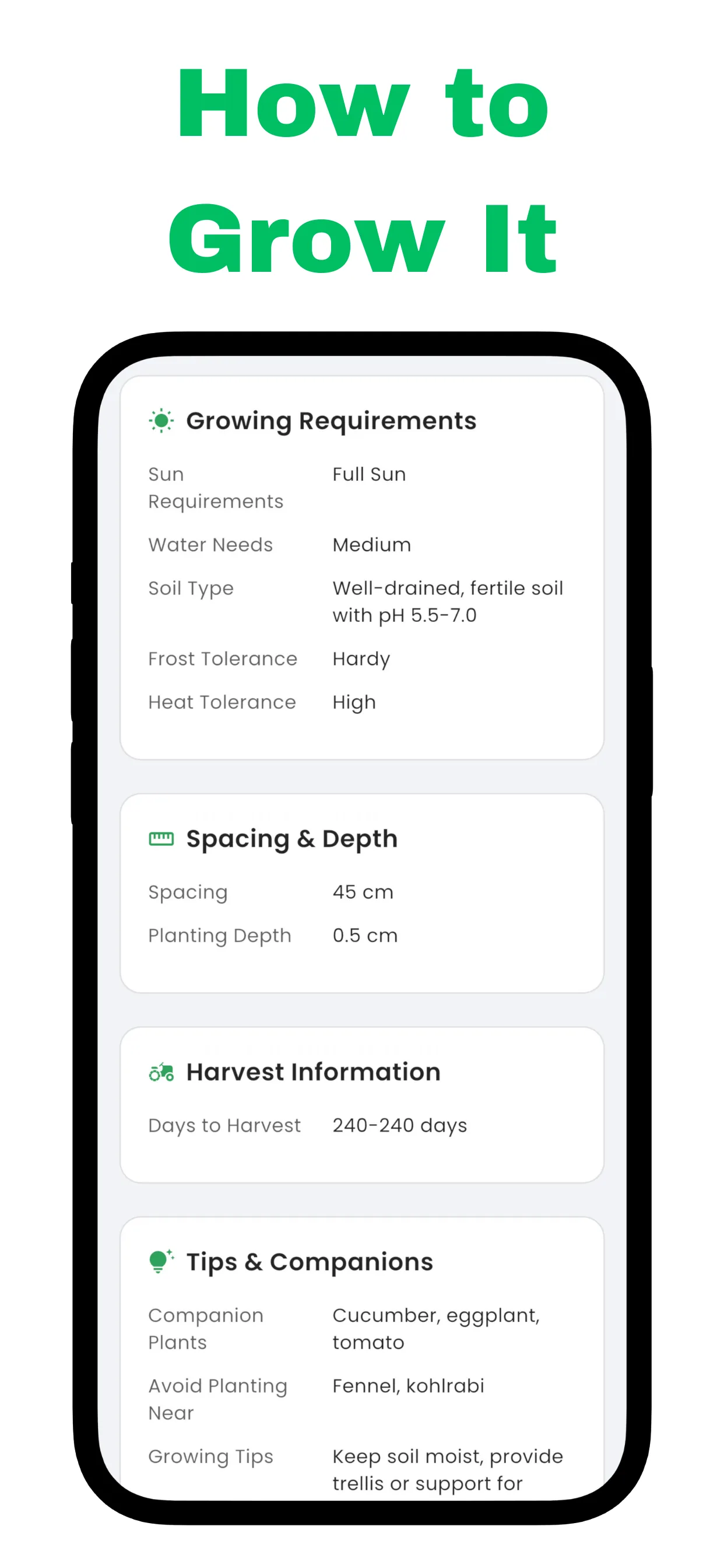 Exploring plant growing tips